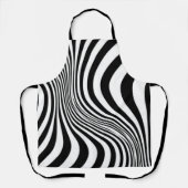 Zebra Huid Print Textuur Patroon Schort (Voorkant)