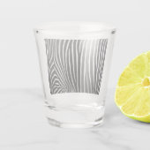 Zebra huid shot glas (Achterkant)