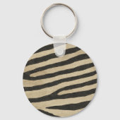 Zebra huid sleutelhanger (Voorkant)