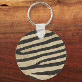 Zebra huid sleutelhanger (Voorkant)