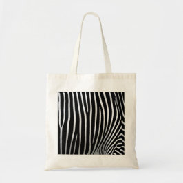 Zebra huid tote bag
