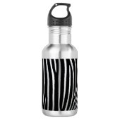 Zebra huid waterfles (Voorkant)