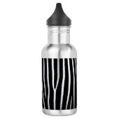 Zebra huid waterfles (Links)