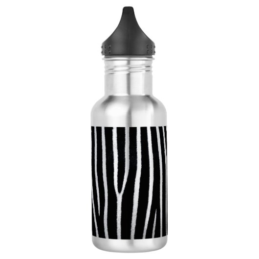Zebra huid waterfles (Links)