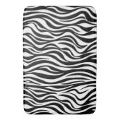 Zebra huidafdruk badmat (Voorkant Verticaal)
