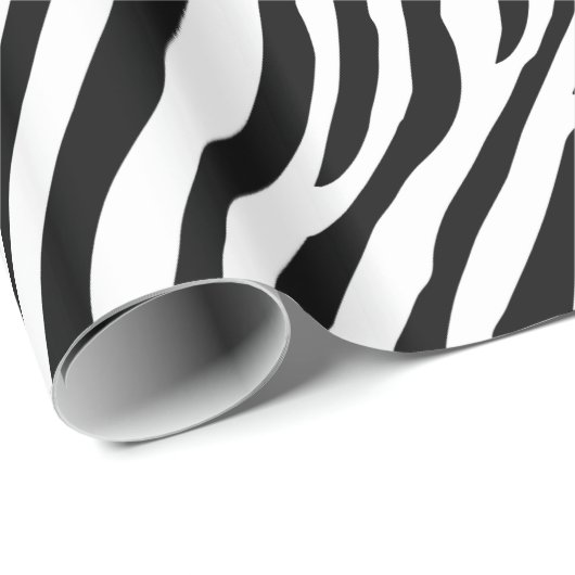 Zebra huidpatroon cadeaupapier (Rol Hoek)