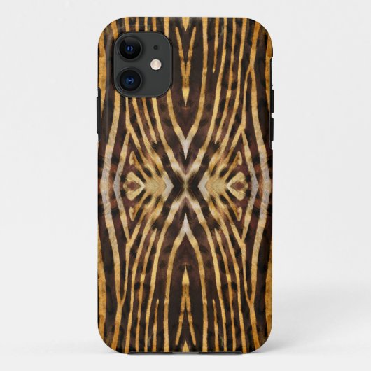 Zebra huidpatroon iphone 5 hoesje (Achterkant)