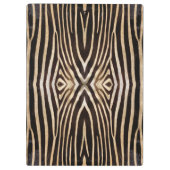Zebra huidpatroon klembord (Achterkant)