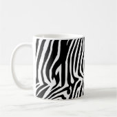 Zebra huidpatroon koffiemok (Links)