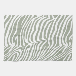 Zebra huidpatroon theedoek
