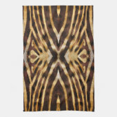 Zebra huidpatroon theedoek (Verticaal)