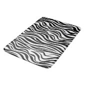 Zebra Huidprint Badmat (Gekanteld)