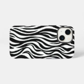 Zebra Huidprint iPhone Hoesje (Achterkant horizontaal)