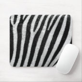 zebra huidstructuur muismat (Met muis)