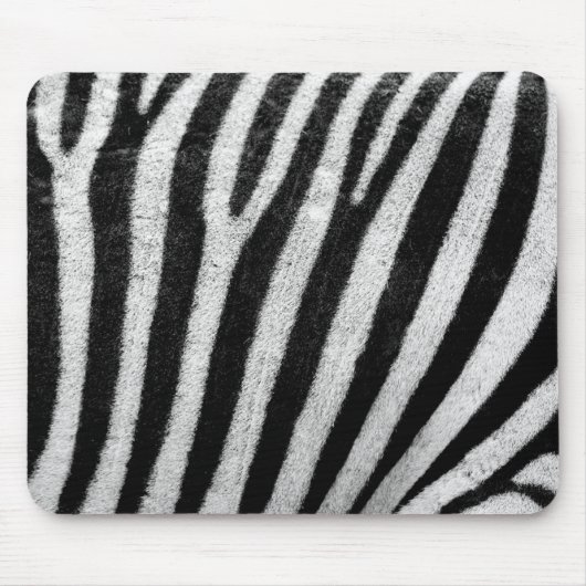 zebra huidstructuur muismat (Voorkant)