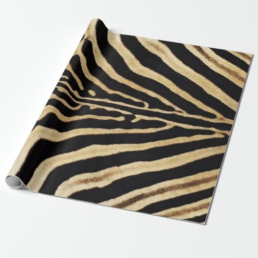 Zebra Hyde Decoupage Posters Cadeaupapier (Uitgerold)