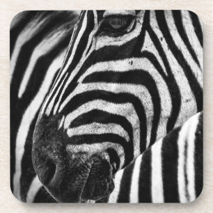 Zebra-illusie Bier Onderzetter
