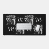 Zebra-illusie Bureaumat (Keyboard & Muis)