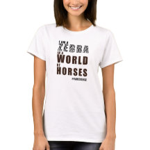 ZEBRA IN EEN WERELD VAN HOREN/ZELDZAME ZIEKTE