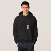 Zebra in Kenia-Afrika Hoodie (Voorkant volledig)