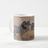 Zebra in Kenia Koffiemok (Voorkant links)