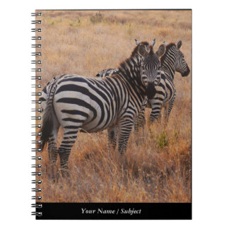 Zebra in Kenia Notitieboek
