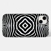 Zebra in zwart en wit Case-Mate iPhone case (Achterkant (horizontaal))