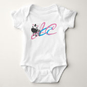 Zebra Inital Romper (Voorkant)