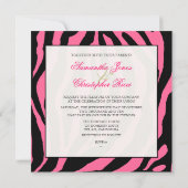 ZEBRA-INVITATIES / DIY-KLEUR KAART (Achterkant)