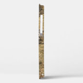 Zebra iPhone 12 Hoesje van Grant (Achterkant / Links)