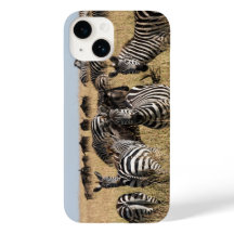 Zebra iPhone 14 Hoesje van Grant