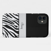 Zebra iPhone 5 Hoesje (Achterkant (horizontaal))