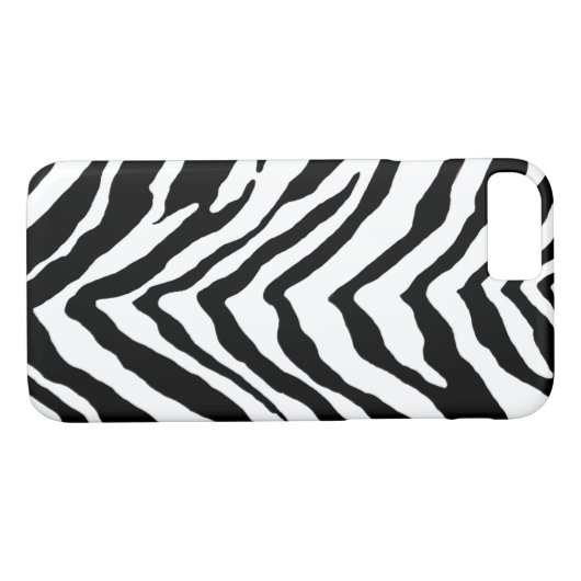 Zebra iPhone 7 Hoesje (Achterkant (Horizontaal))