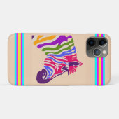 Zebra iPhone Case (Achterkant (horizontaal))