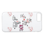 ZEBRA IPhone-cases Valentijnsdag Case-Mate iPhone Case (Achterkant (Horizontaal))