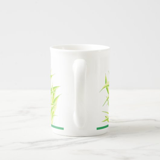 Zebra Iris op een Bone China Mok (Achterkant)