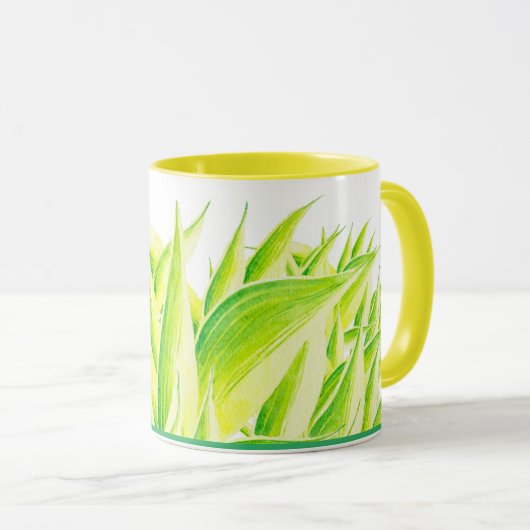 Zebra Iris op een Combo Mok (Voorkant rechts)