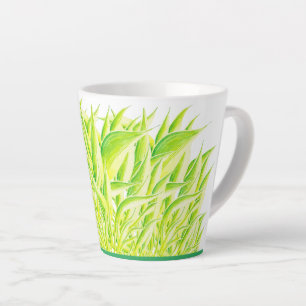 Zebra Iris op een kleine latte Mok
