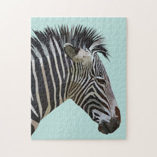 ZEBRA JIGSAW PUZZLE LEGPUZZEL