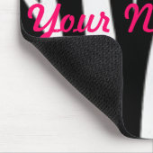 zebra, Jouw naam hier Muismat (Hoek)