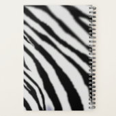 Zebra -  - Jouw tekst toevoegen / Naam - Planner (Achterkant)