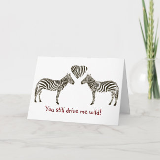 Zebra Jubileum Kaart