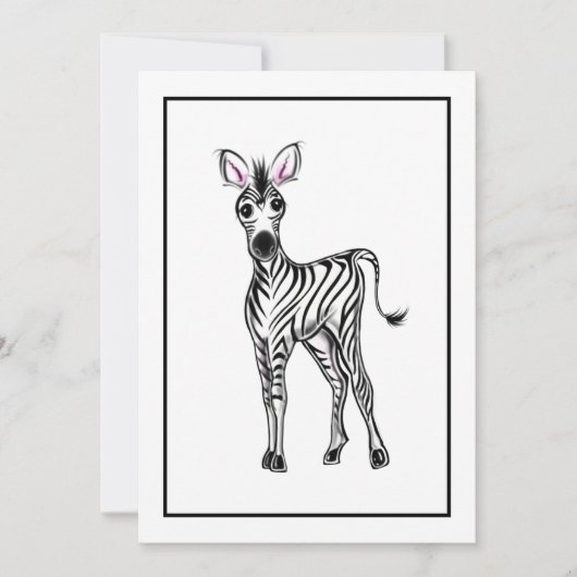 Zebra Kaart (Voorkant)