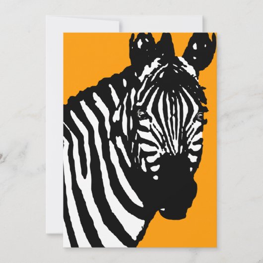 zebra kaart (Voorkant)