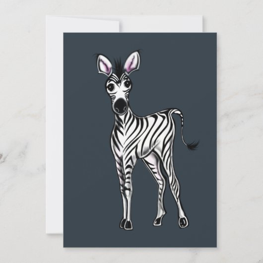 Zebra Kaart (Voorkant)
