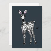 Zebra Kaart (Voorkant / Achterkant)