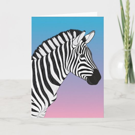 Zebra Kaart (Voorkant)
