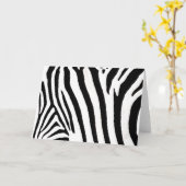 zebra-kaart kaart (Gele Bloem)