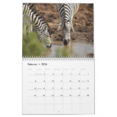 Zebra Kalender 2025 (Feb 2026)