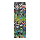 Zebra Kanga Thermal Tumbler Thermosbeker (Achterkant)